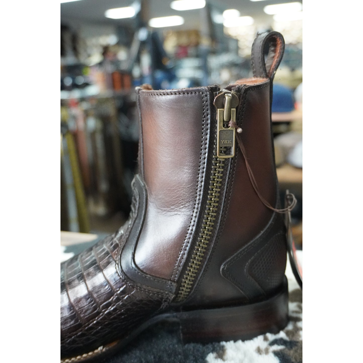 Botin Cuadra Fuscus Lomo Belly Paris Cafe