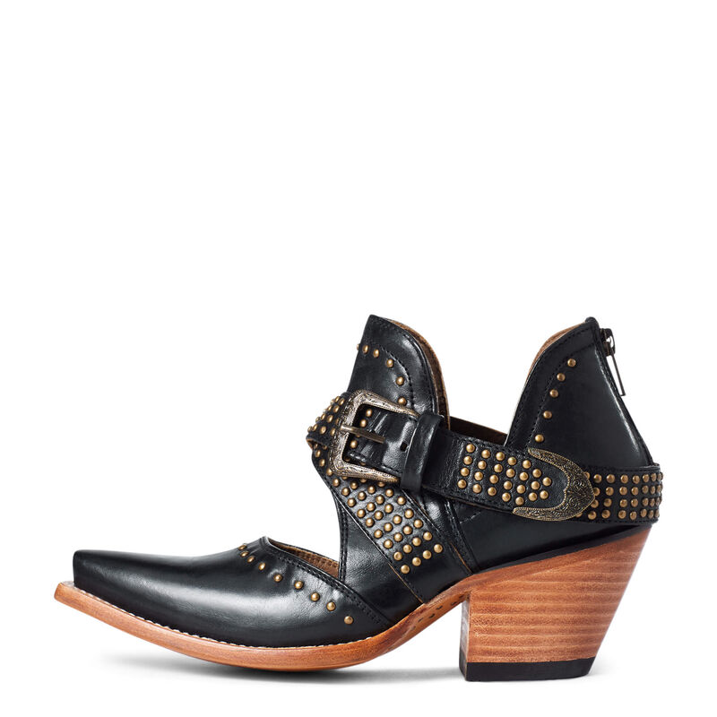 Ariat Women's Dixon Rock N Roll Black Western Bootie
