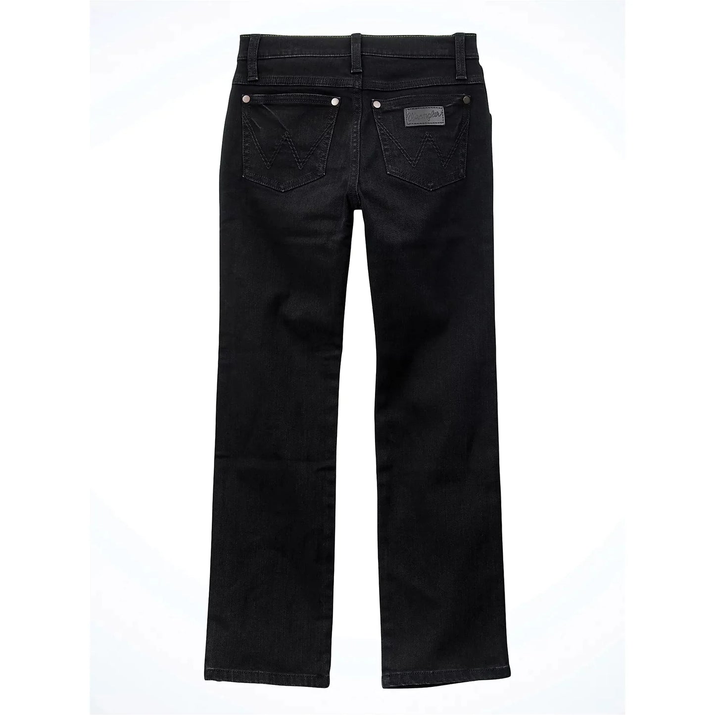 Wrangler Boys Retro Slim Straight Black Jean