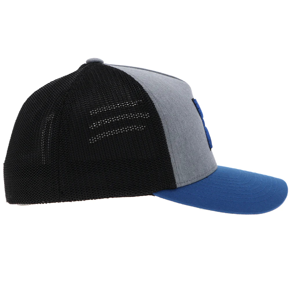 Hooey Coach Blue/Black FlexFit Cap