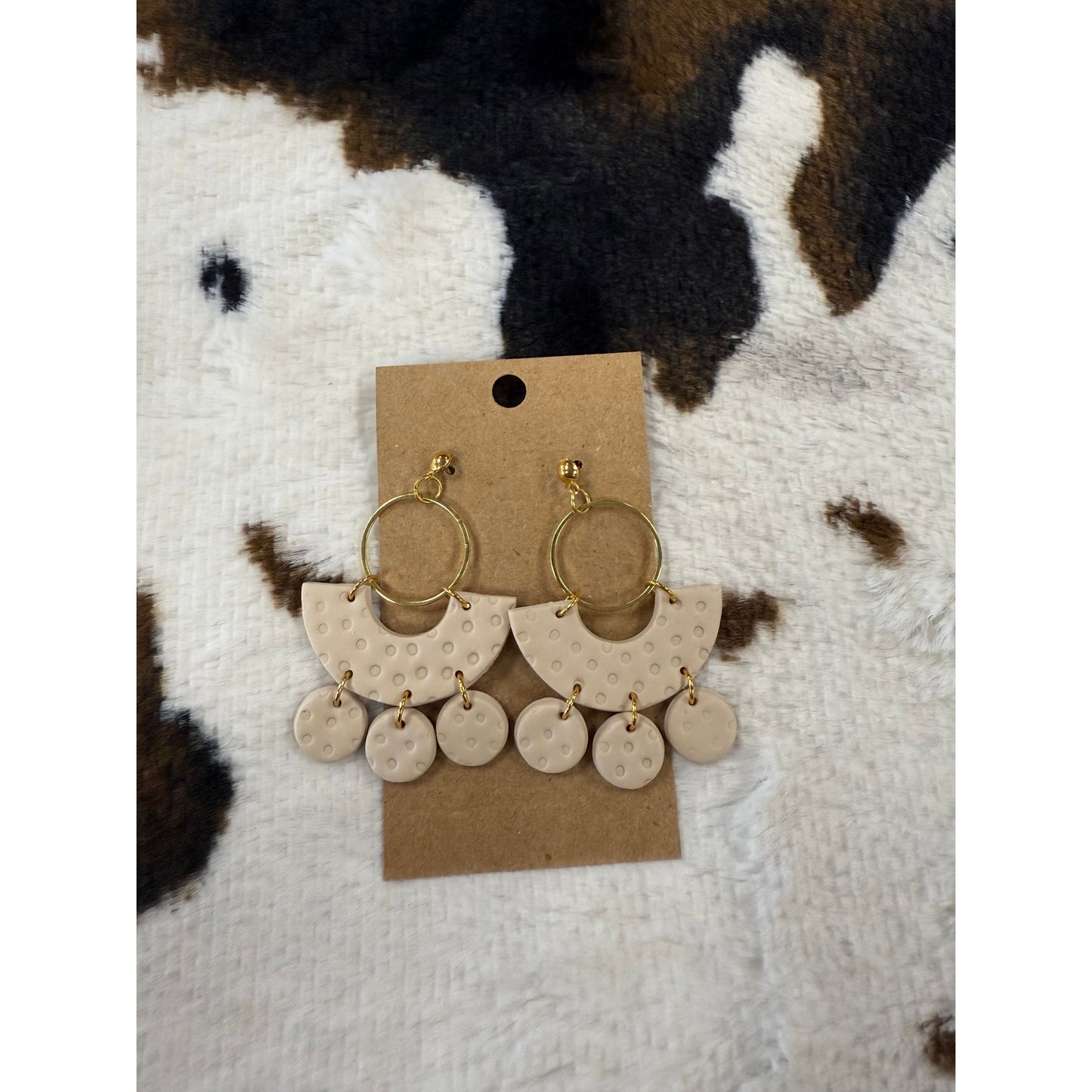 Clay Nude Earrings