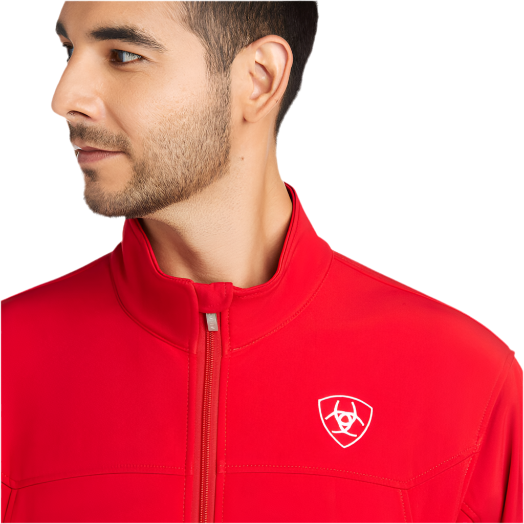 Men's Team Softshell Mexico Red Jacket