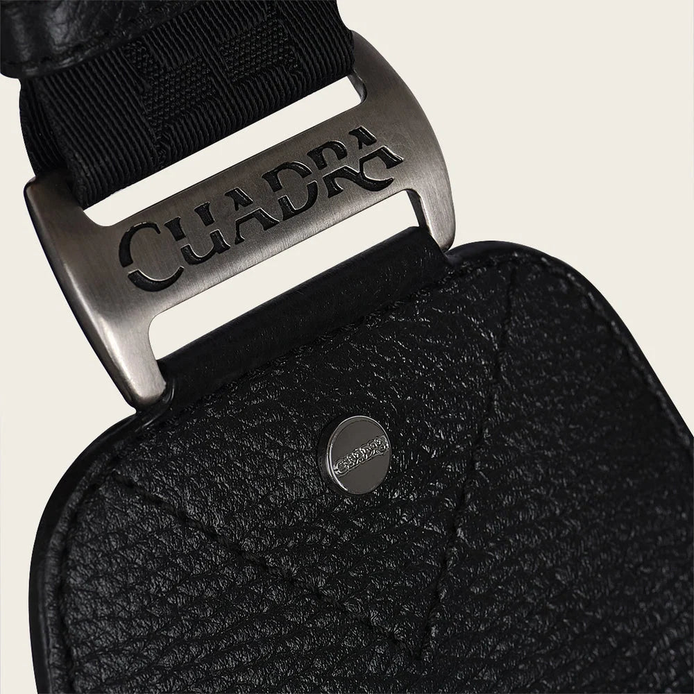 Cuadra Black Deer Crossbody Bag