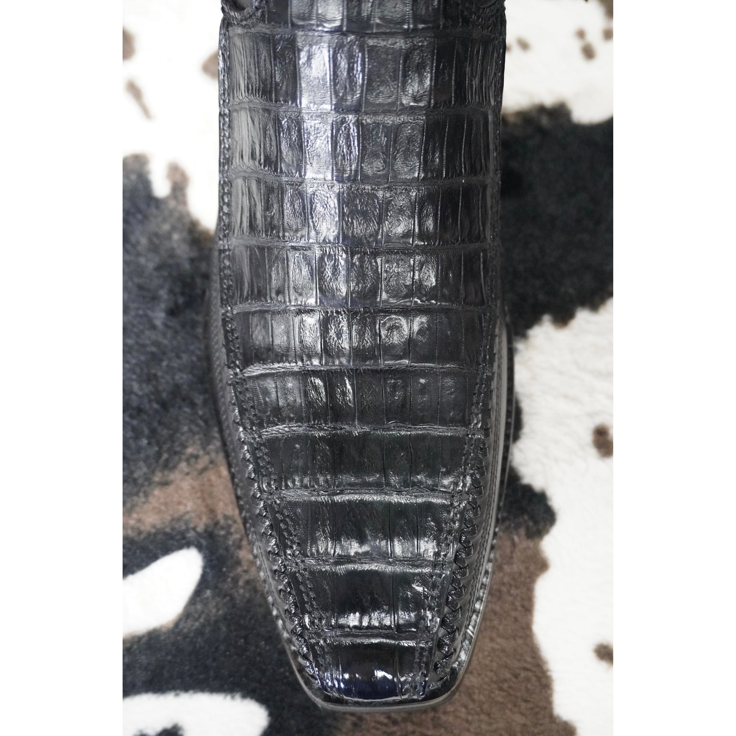 Cuadra Hombre Bota de Fuscus Cola Belly Plunge Negro