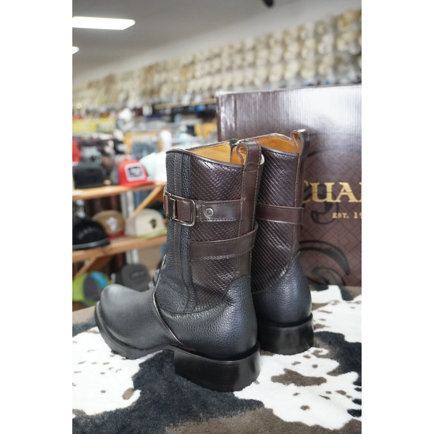 Cuadra Bota De Res Santana Negro