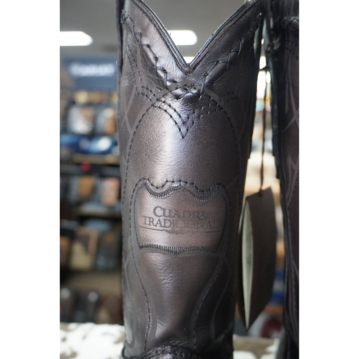 Cuadra Hombre Bota De Fuscus Lomo Belly Plunge Negro