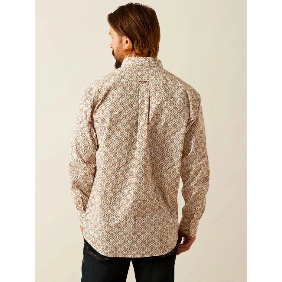 Ariat Men’s Brick Tan Greely Long Sleeve Shirt