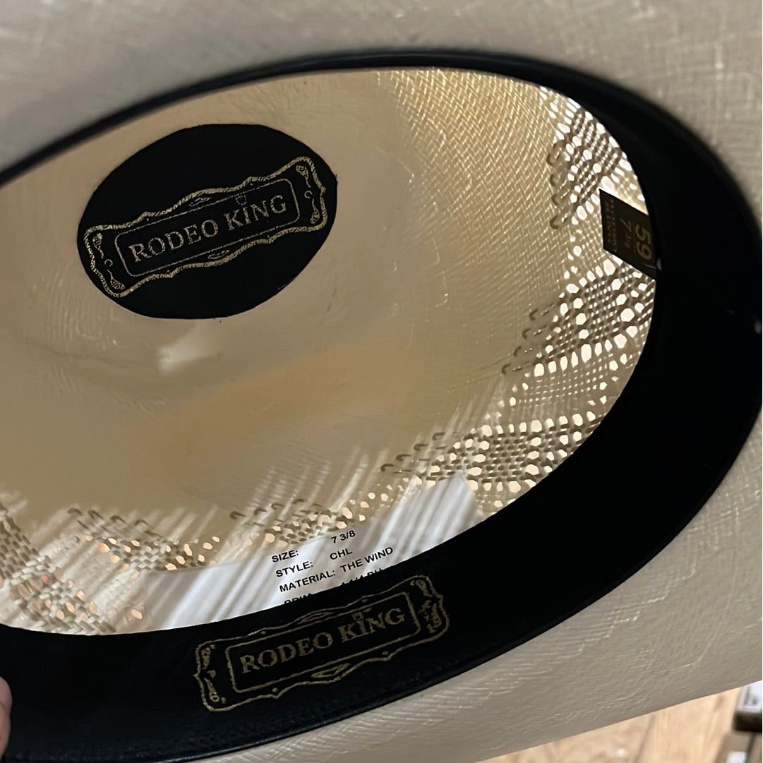 Rodeo King 25X CHL Straw Hat