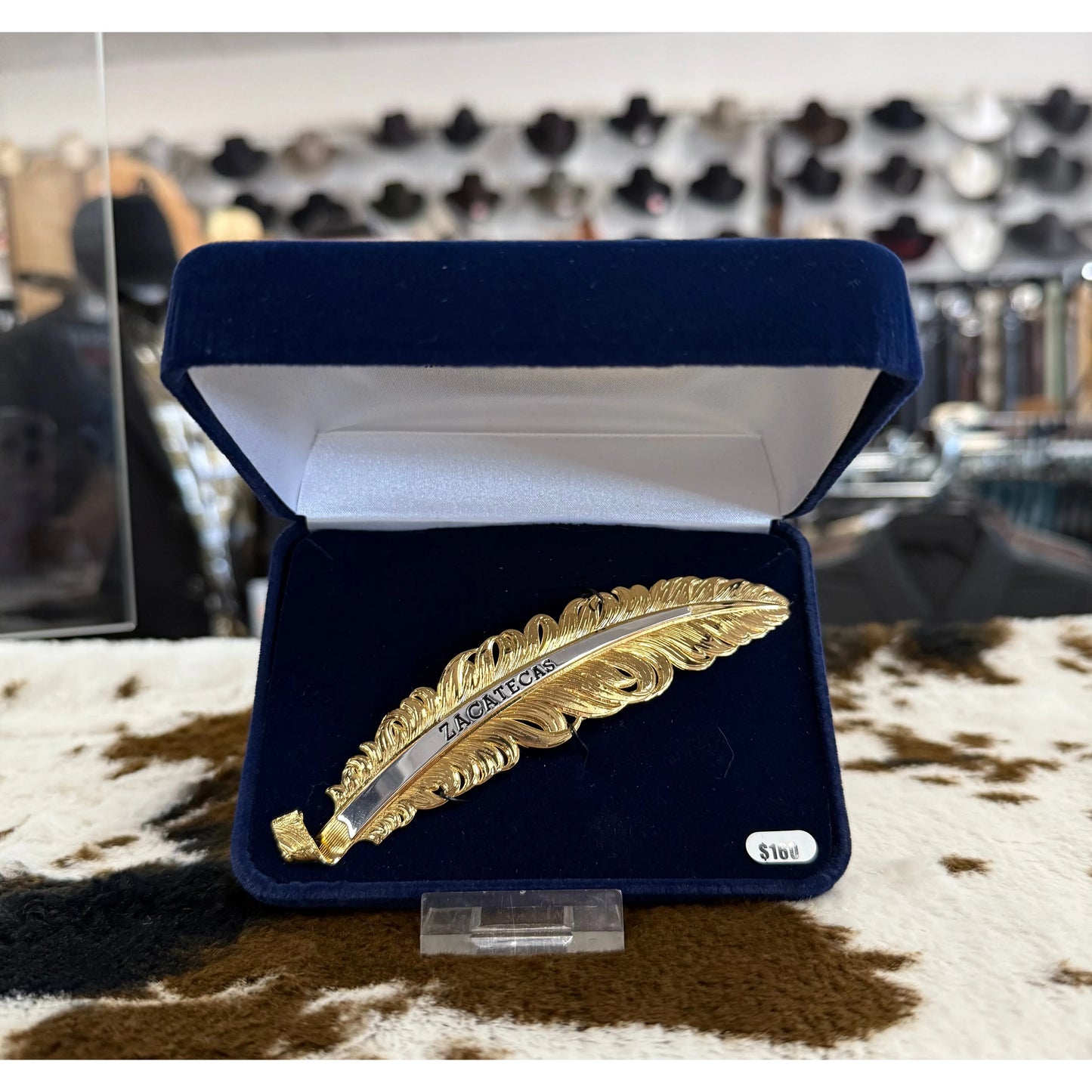 Montana Silversmiths Zacatecas Gold Feather