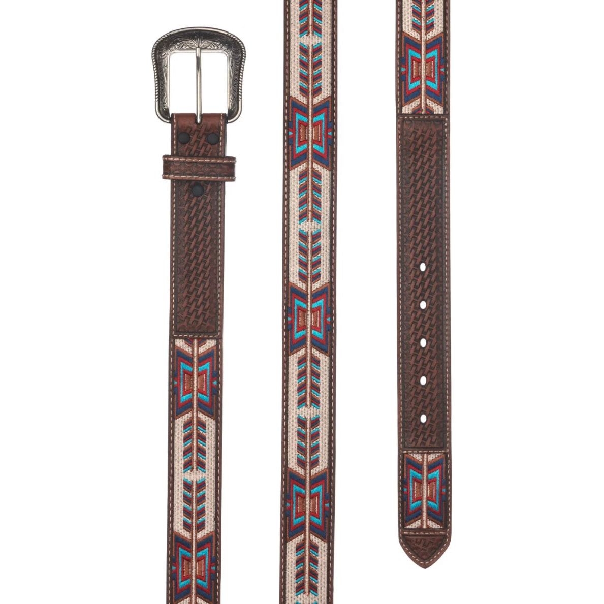 3D Arrow Aztec Western Belt