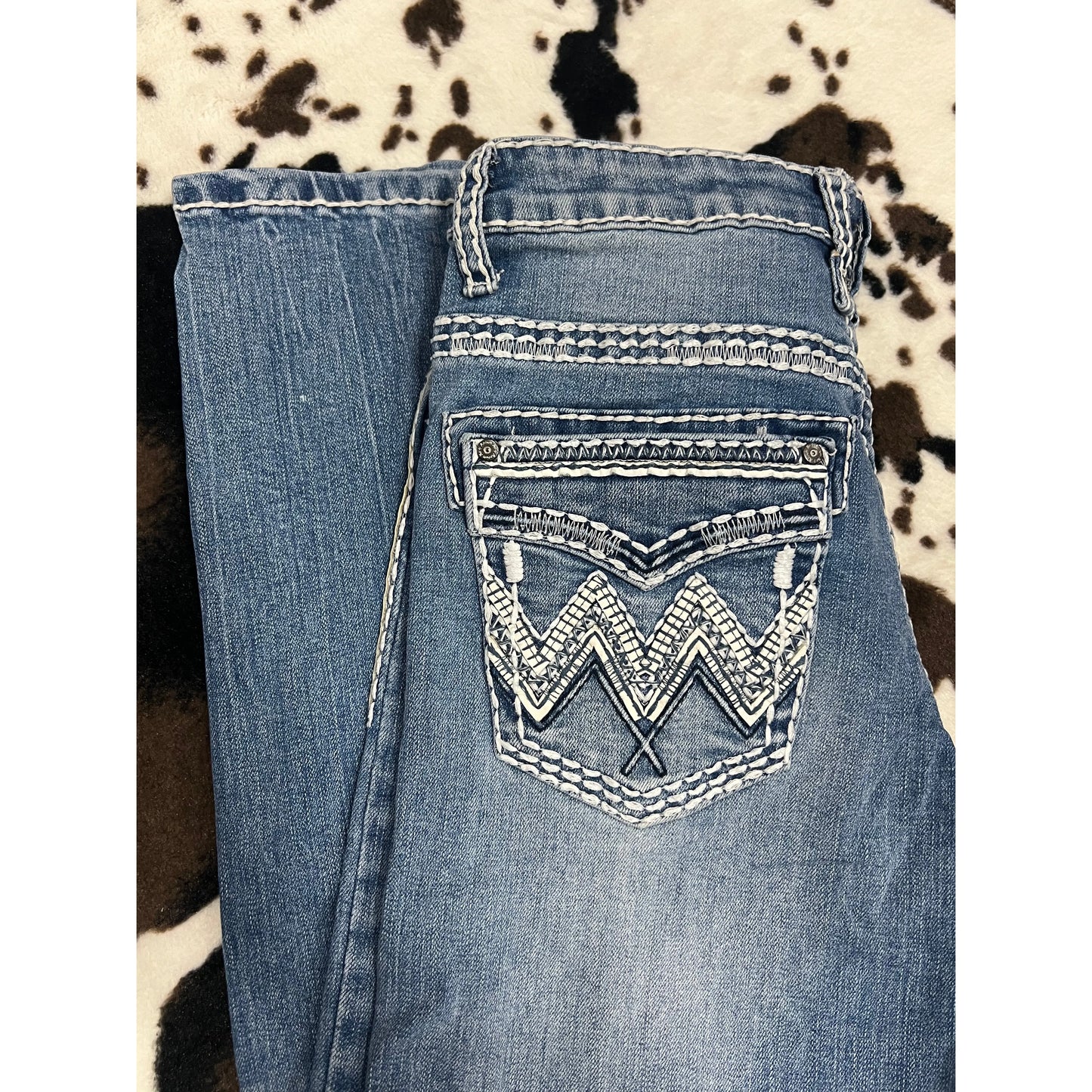 Boys Premium Denim Straight Fit Light Wash Jean