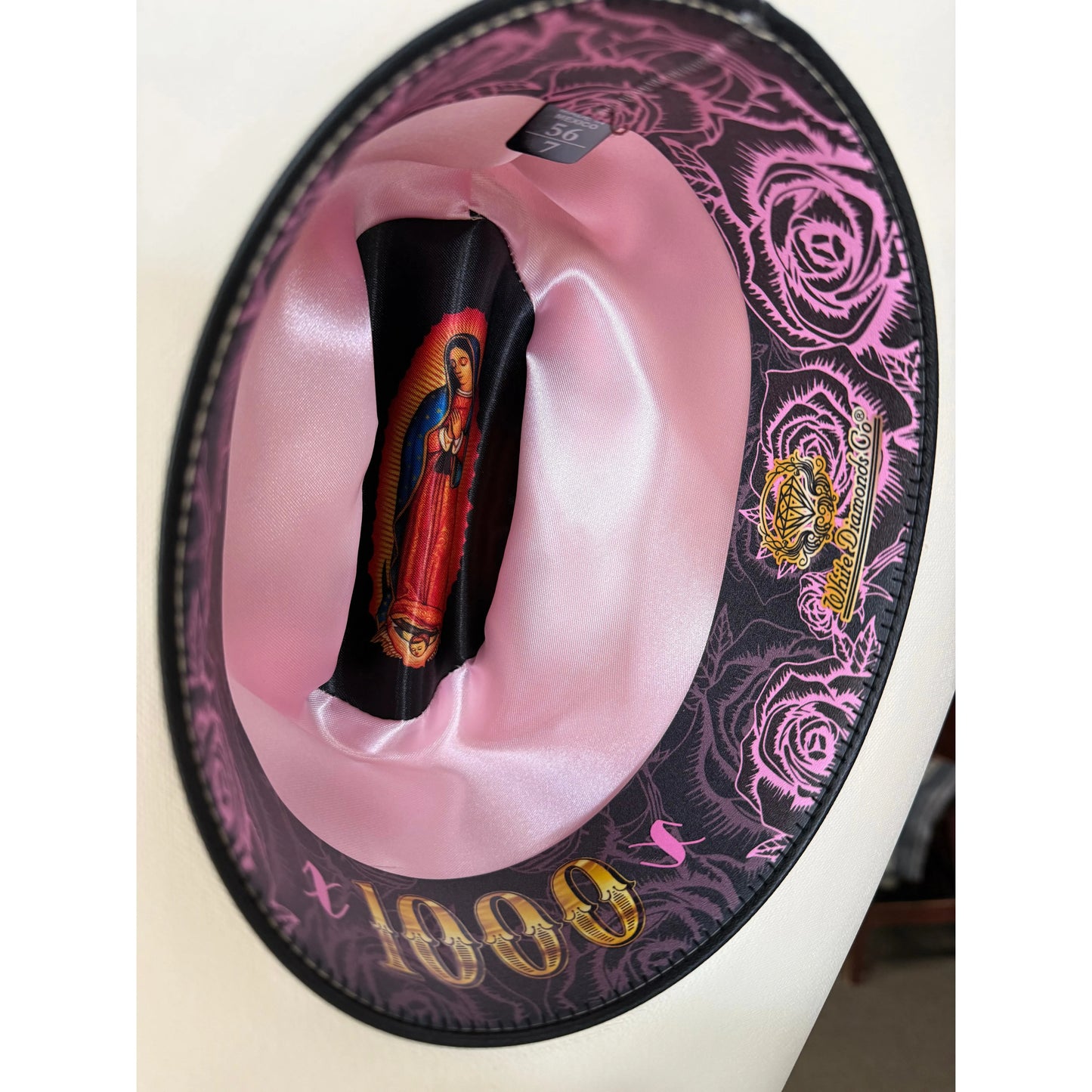 White Diamond 1000X Guadalupana Pink