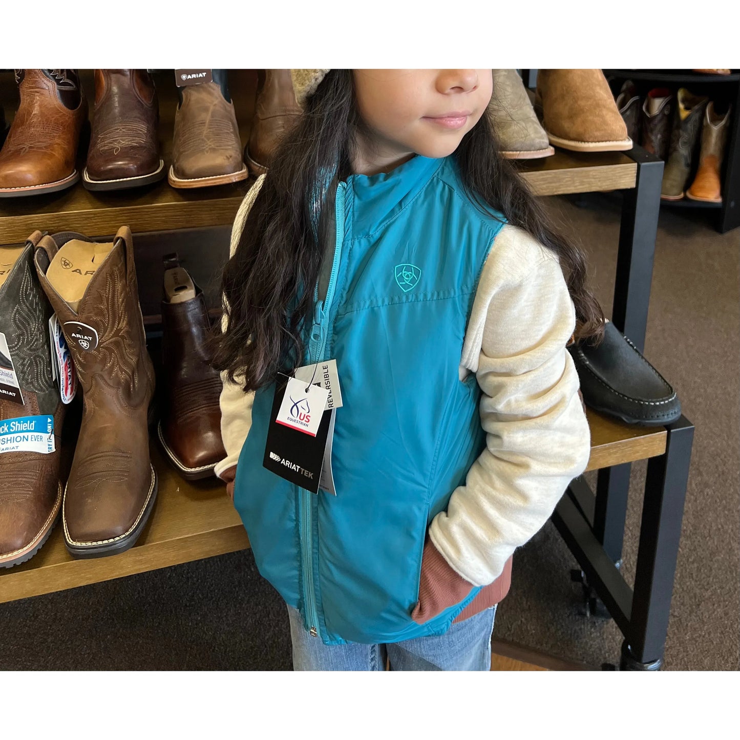 Ariat Kid's Bella Reversible Insulated Vest