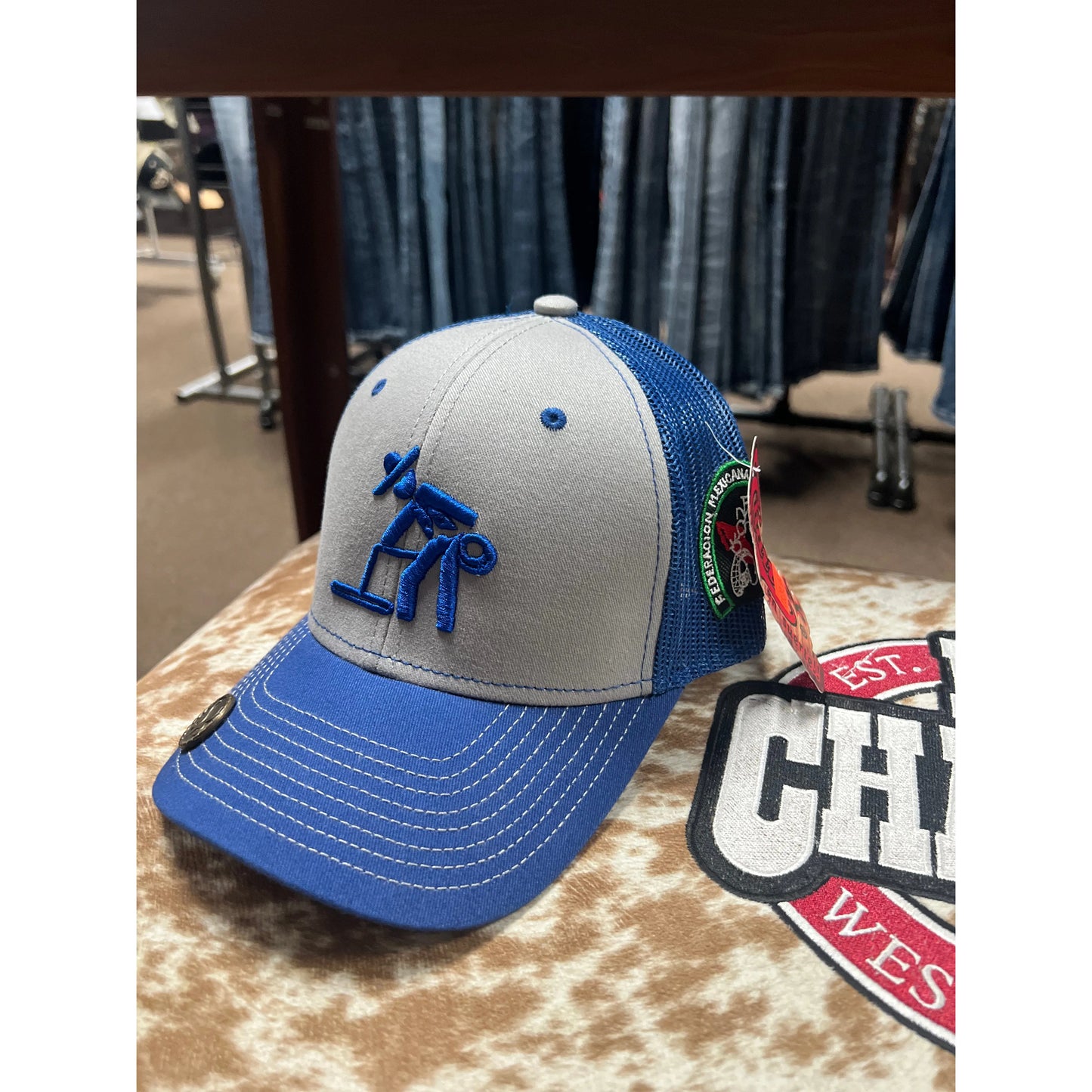 Gorra Charra, Charro Azul