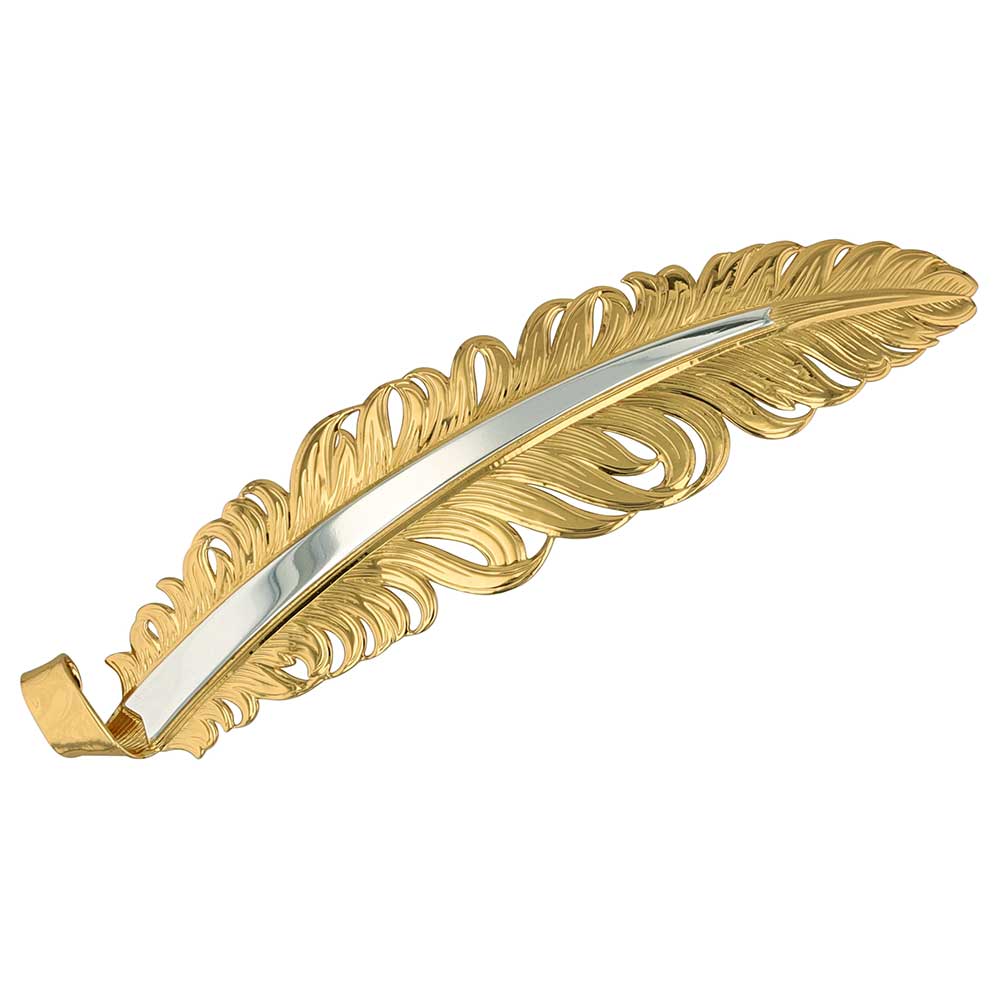 Montana Silversmiths, Golden Trophy Hat Feather (Gold)