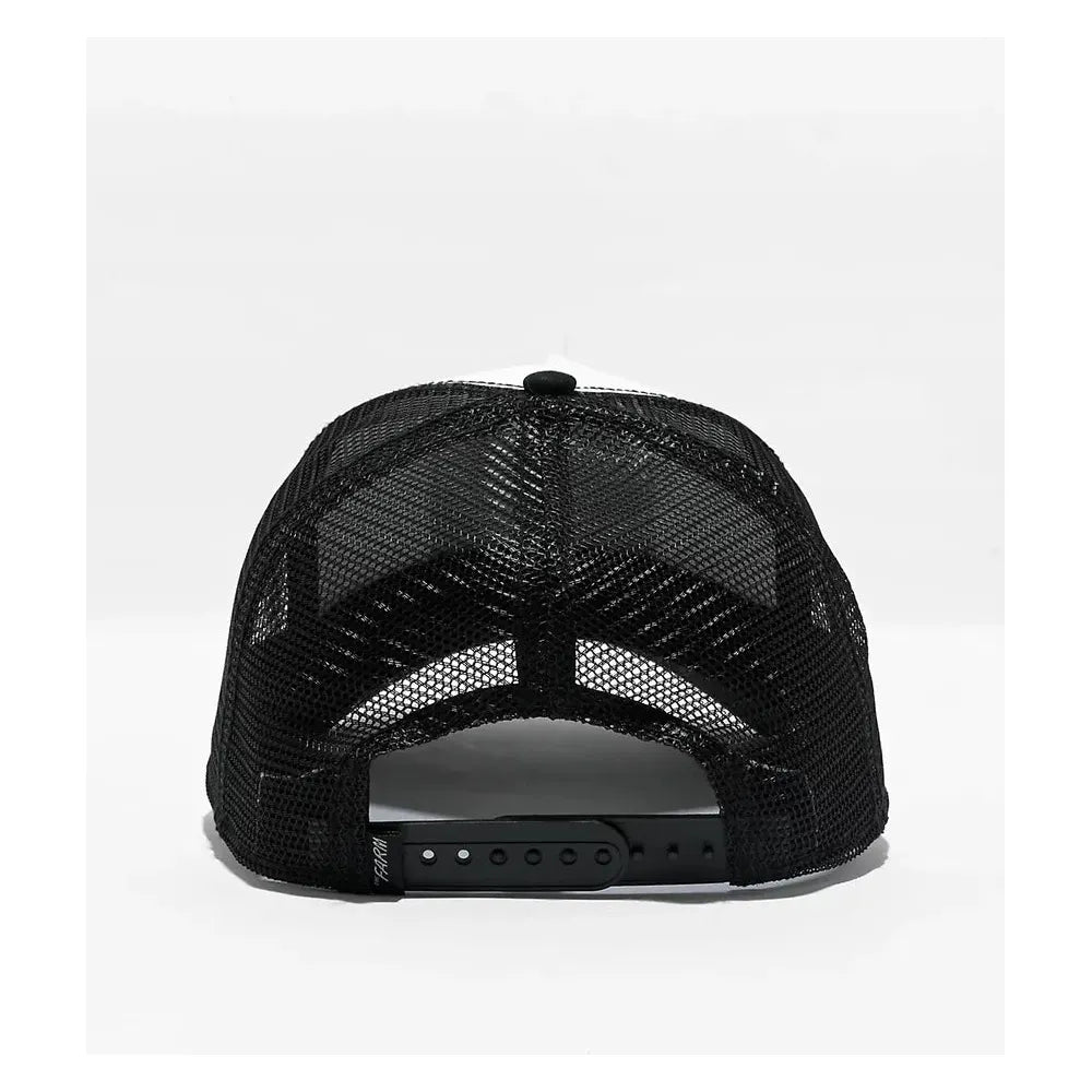 GOORIN BROS. ALPHA BLACK/WHITE TRUCKER HAT