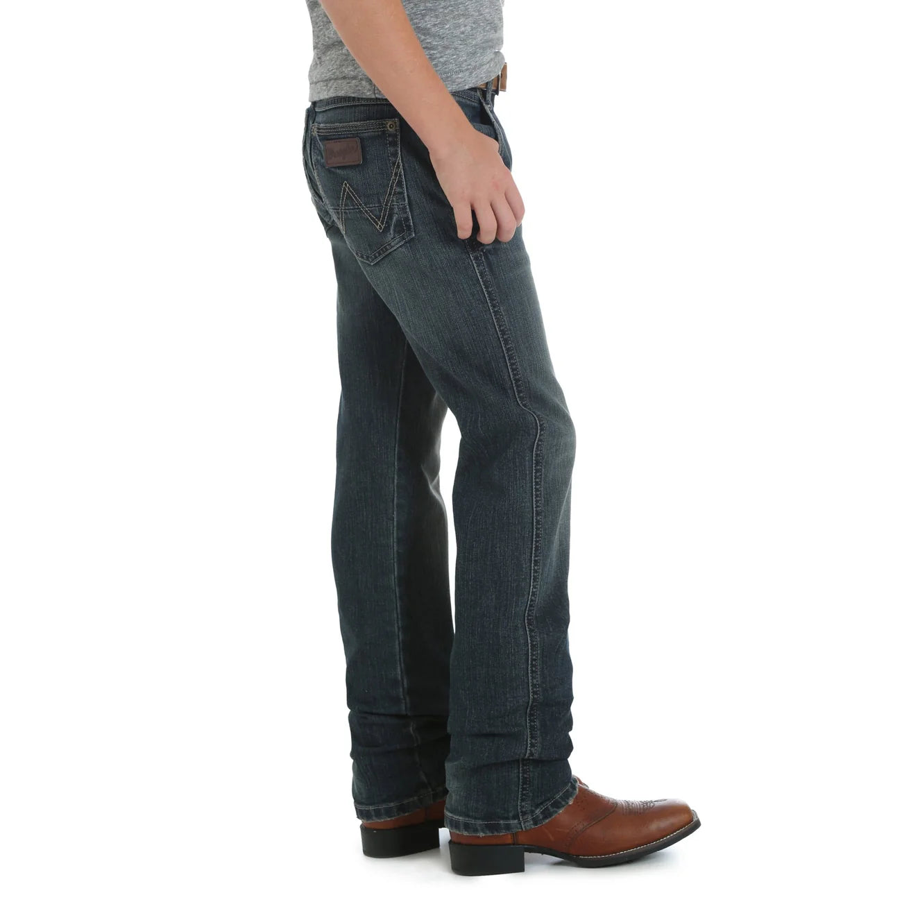 Wrangler Boys Retro Slim Straight Rustic Blue Jean