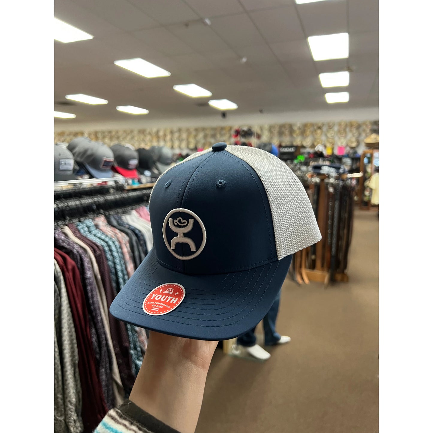 KIDS HOOEY NAVY CLASSIC TRUCKER HAT