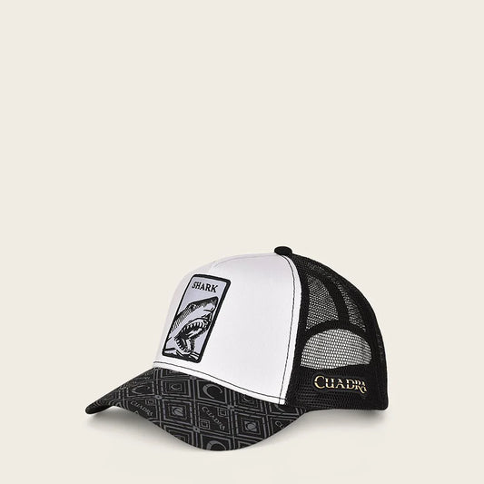 Cuadra Shark Black/White Gorra