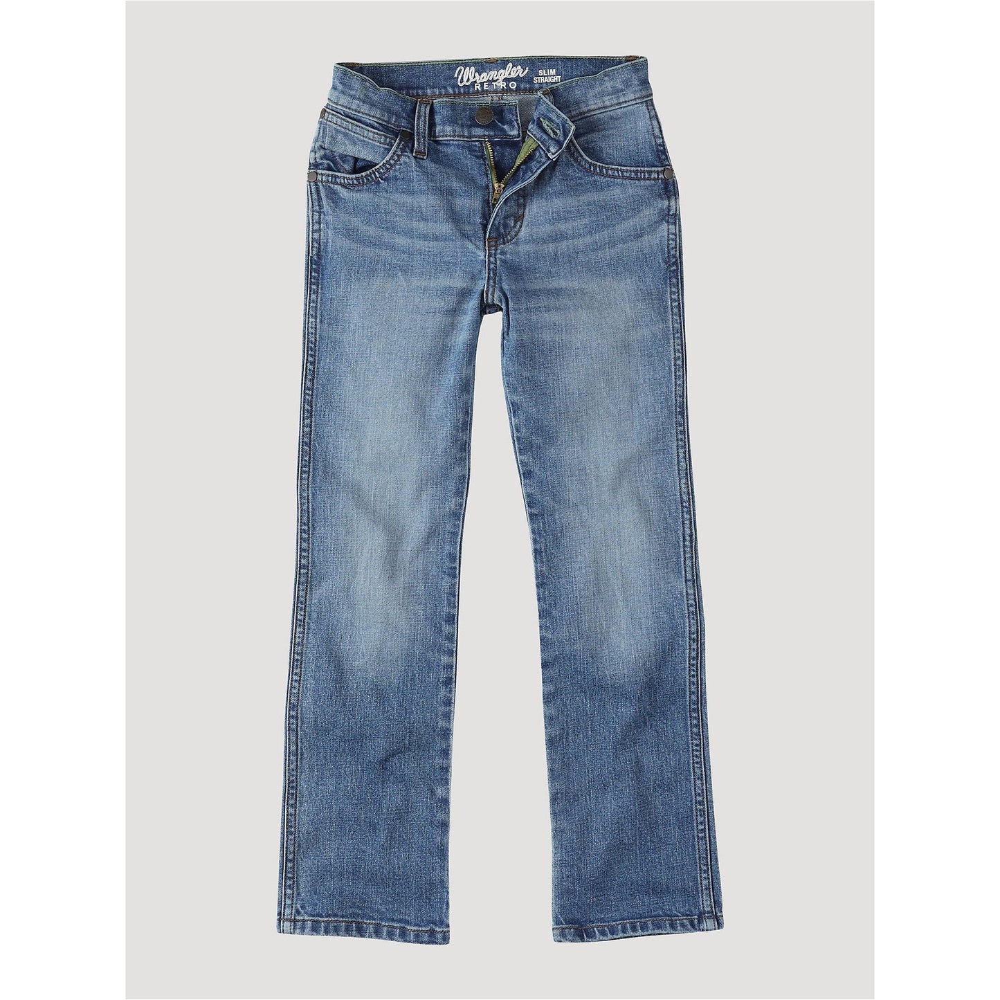 Wrangler Boys Retro Slim Straight Light Blue Jean