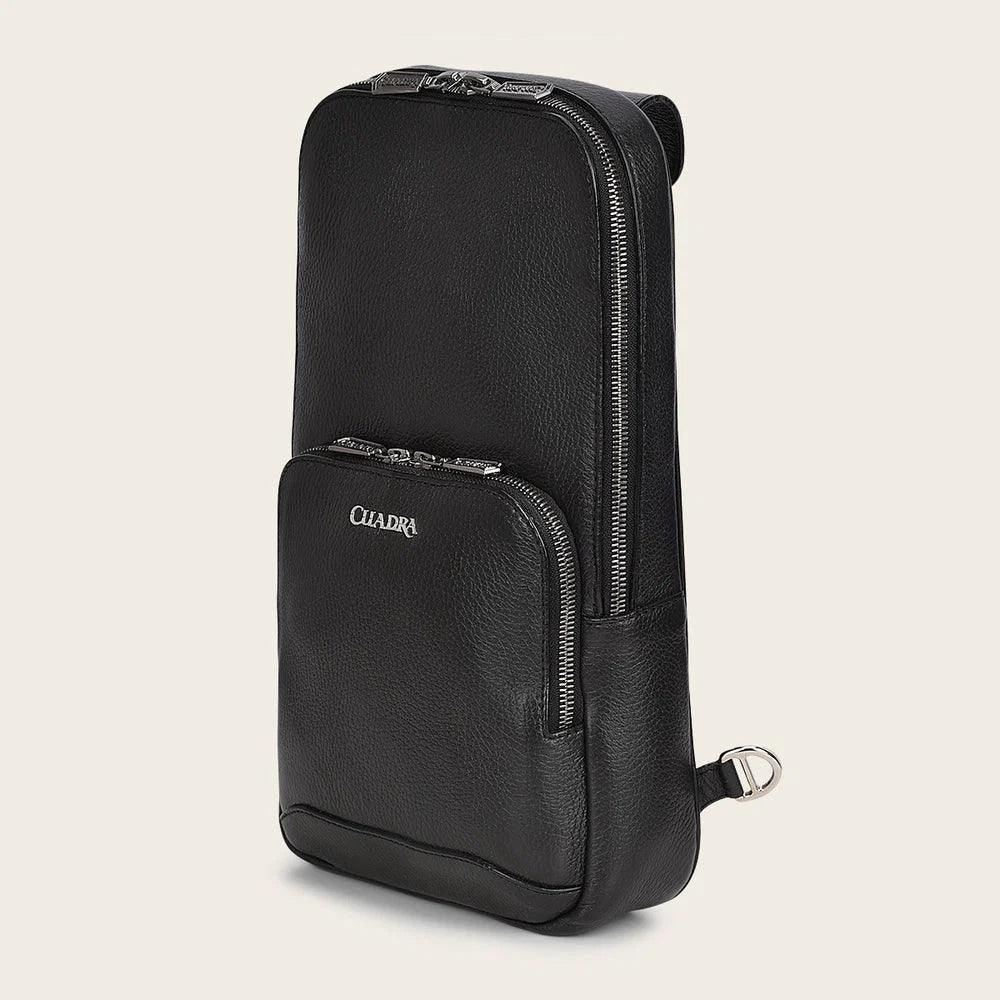 Cuadra Black Deer Crossbody Bag