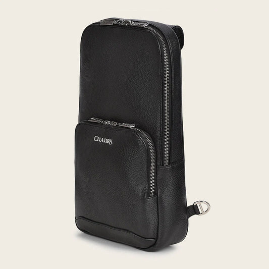 Cuadra Black Deer Crossbody Bag