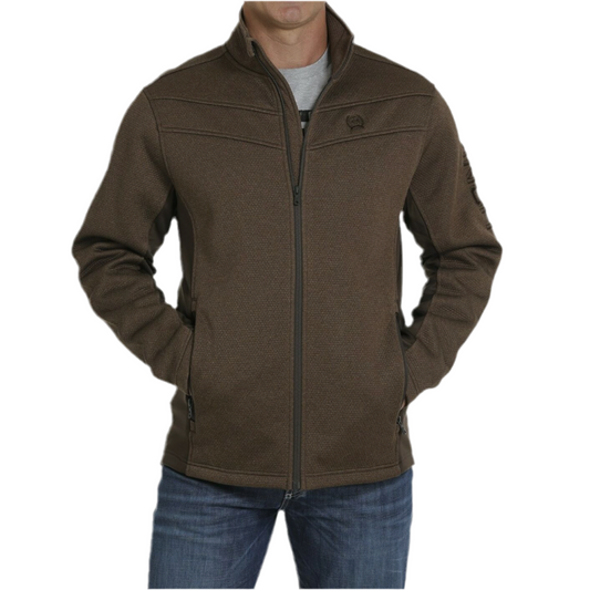 Cinch Men’s Brown Sweater Jacket