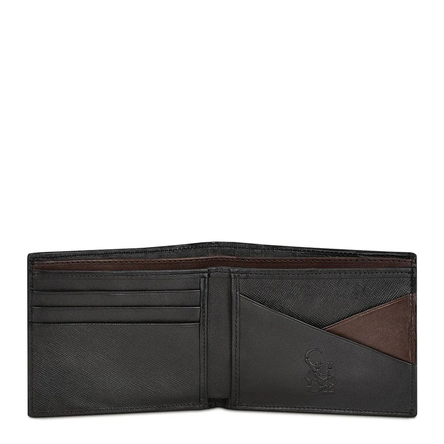 Cuadra Black Caiman Wallet