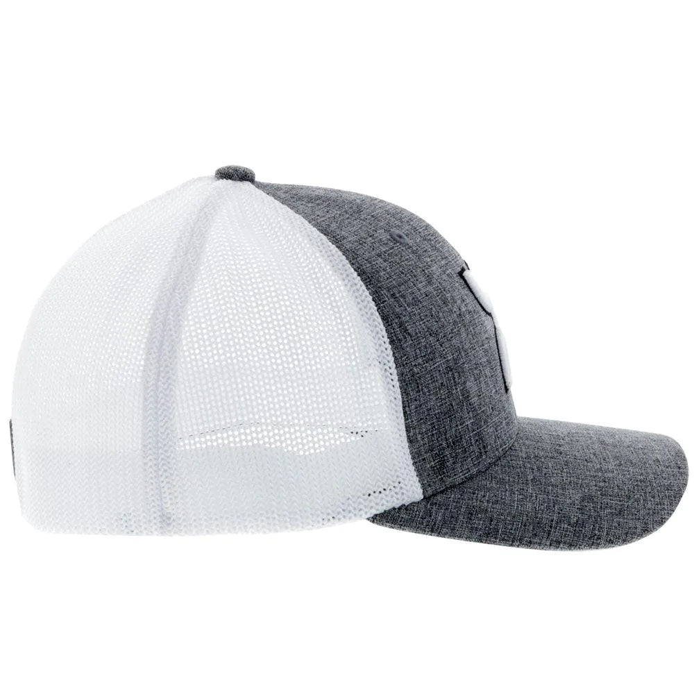 Hooey Cayman Grey/White FlexFit Cap