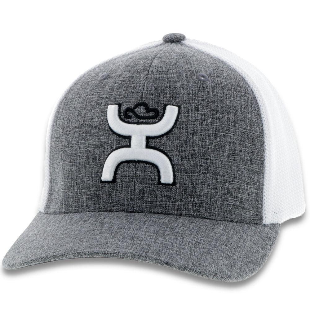 Hooey Cayman Grey/White FlexFit Cap