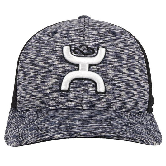 Hooey Ash Navy/Black FlexFit Cap