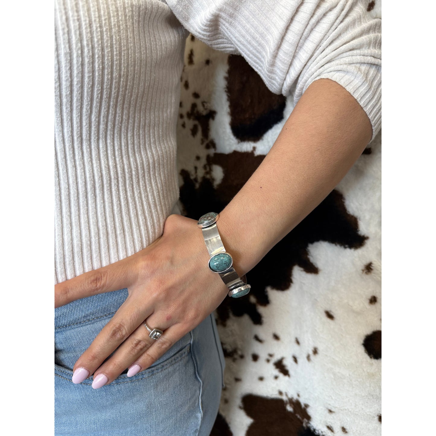 West & Co. Turquoise Bangle Bracelet