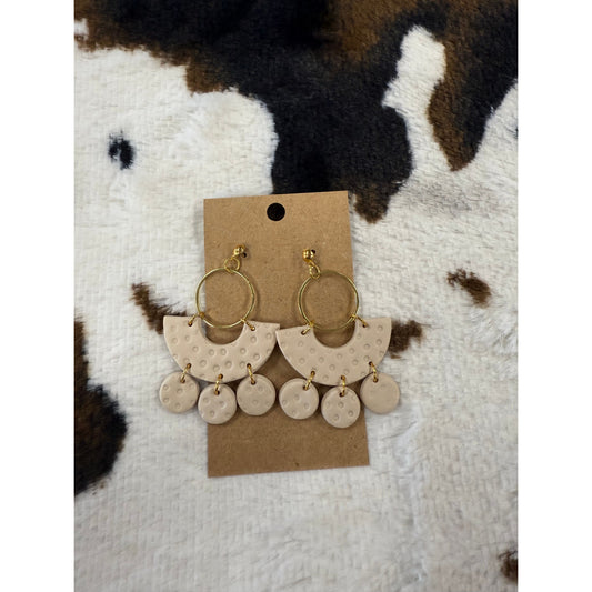 Clay Nude Earrings