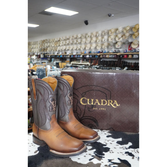 Cuadra Hombre Bota de Res Crust Base Satro Arena
