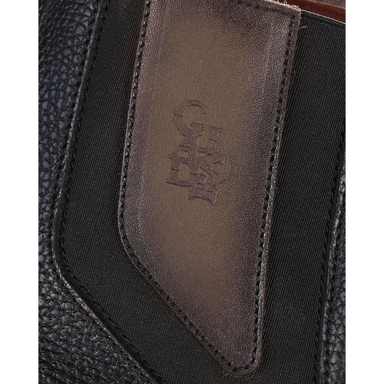 Cuadra Botin Avestruz Negro