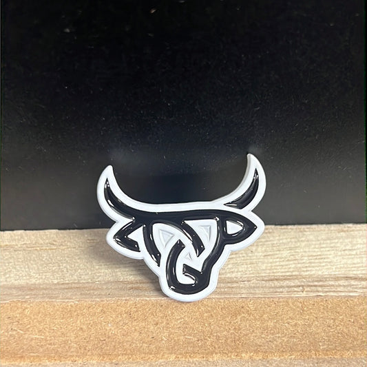 Black Lost Calf Mini Hat Pin