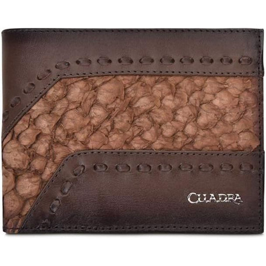 Cuadra Pirarucu Woven Wallet