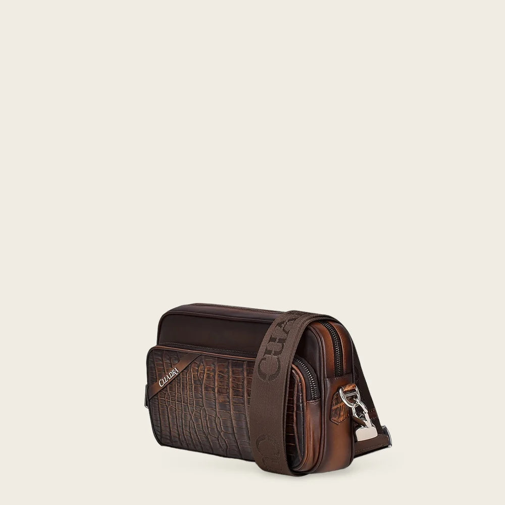 Cuadra Brown Moreletii Shoulder Bag
