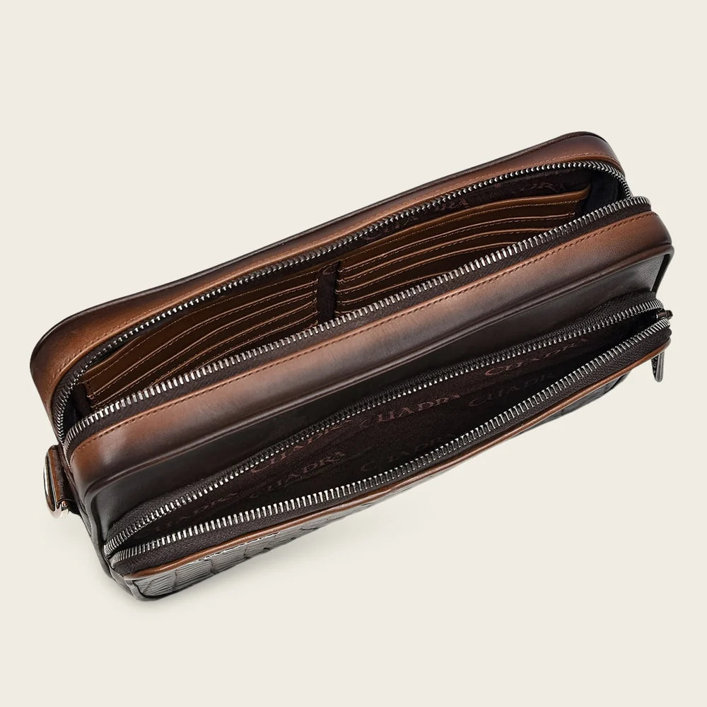 Cuadra Brown Moreletii Shoulder Bag
