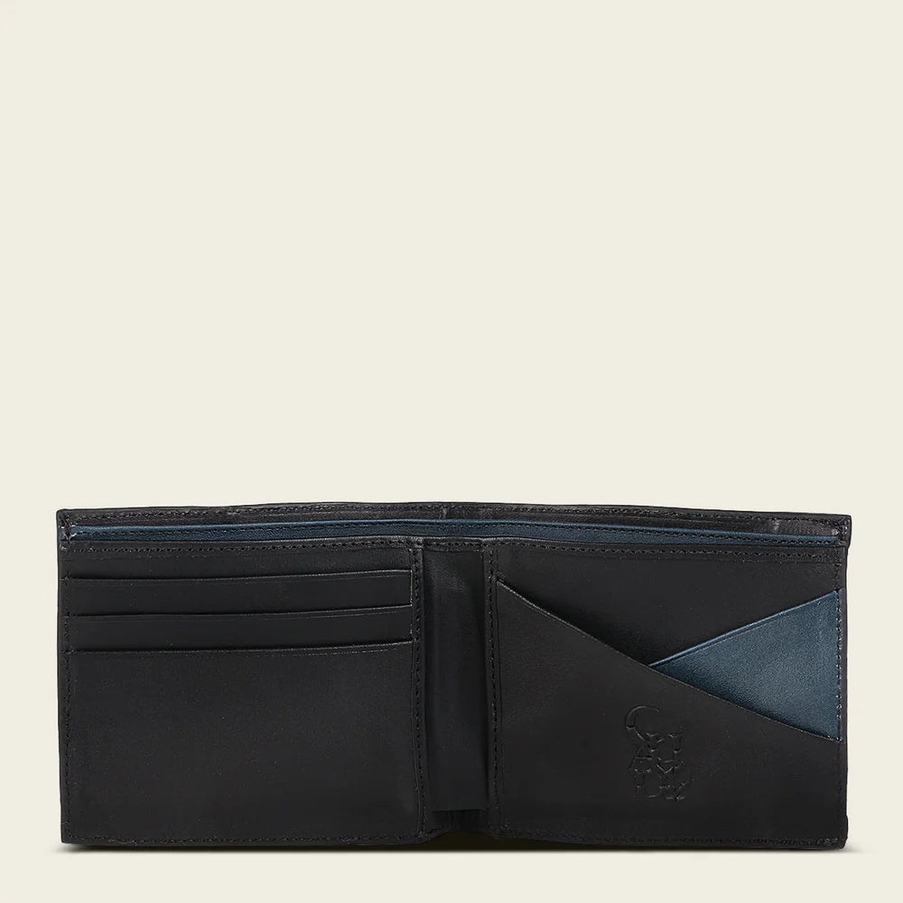 Cuadra Alligator Black Wallet