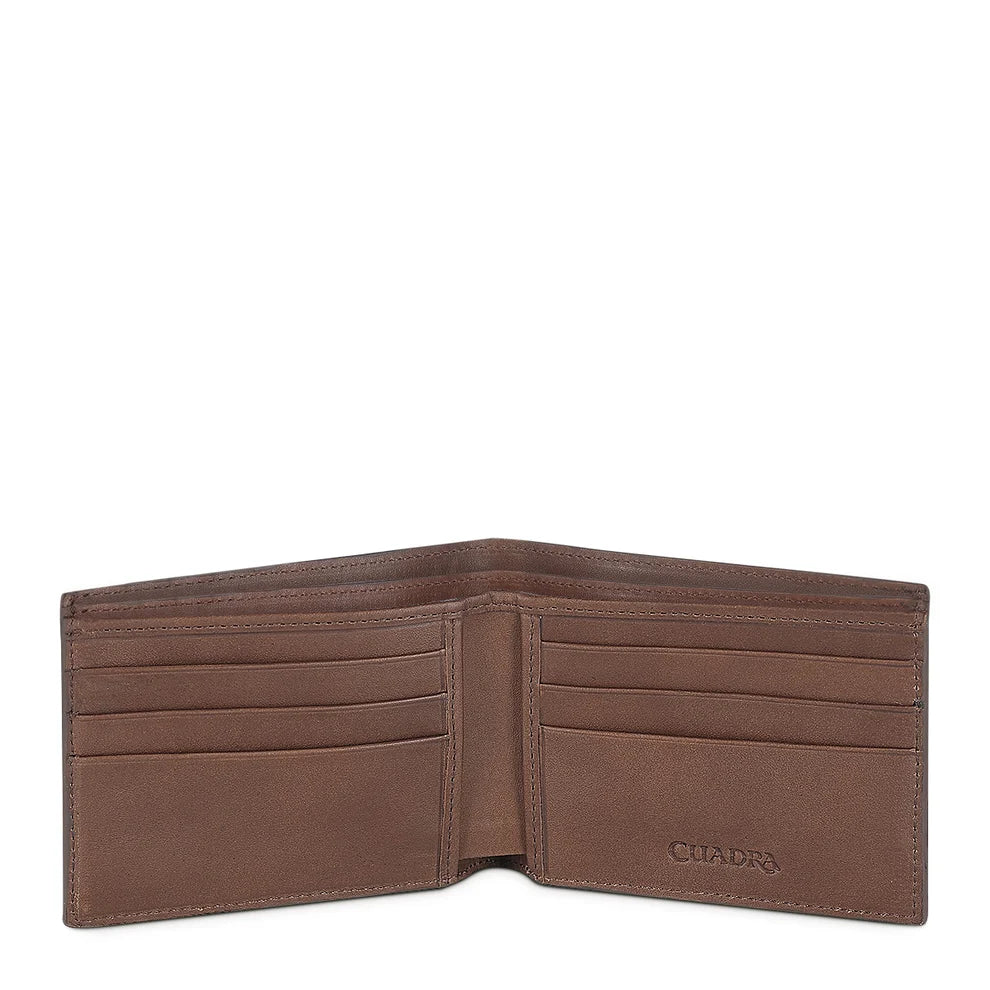 Cuadra Honey Alligator Wallet