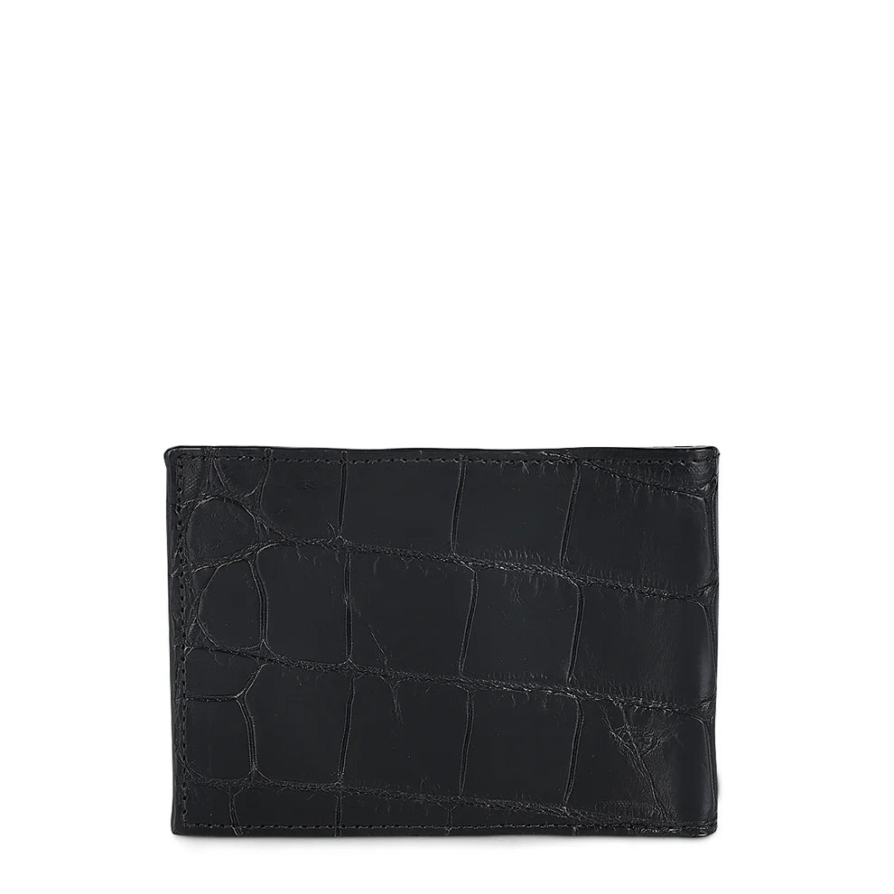 Cuadra Black Alligator Wallet