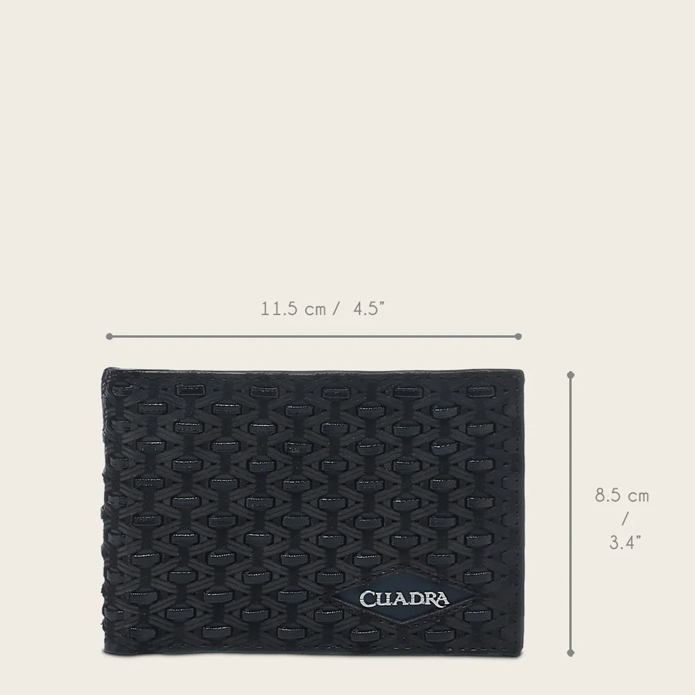 Cuadra Oxford Interwoven Wallet