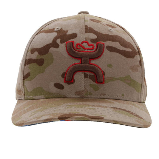 Hooey Chris Kyle Brown Camo FlexFit Cap