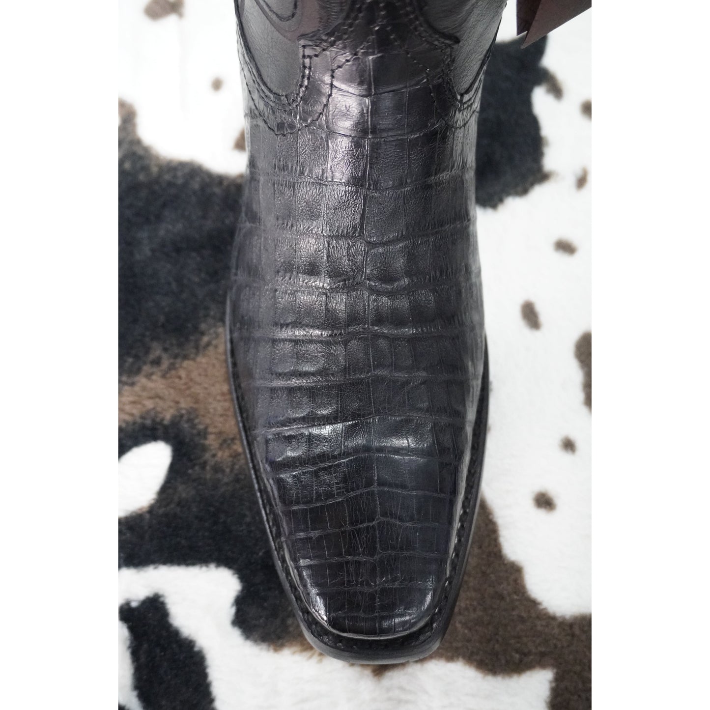 Cuadra Hombre Bota De Fuscus Lomo Belly Plunge Negro
