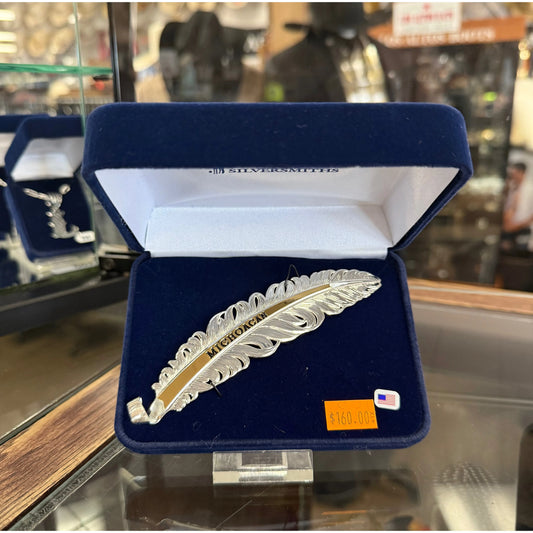 Montana Silversmiths Gold Michoacan Feather