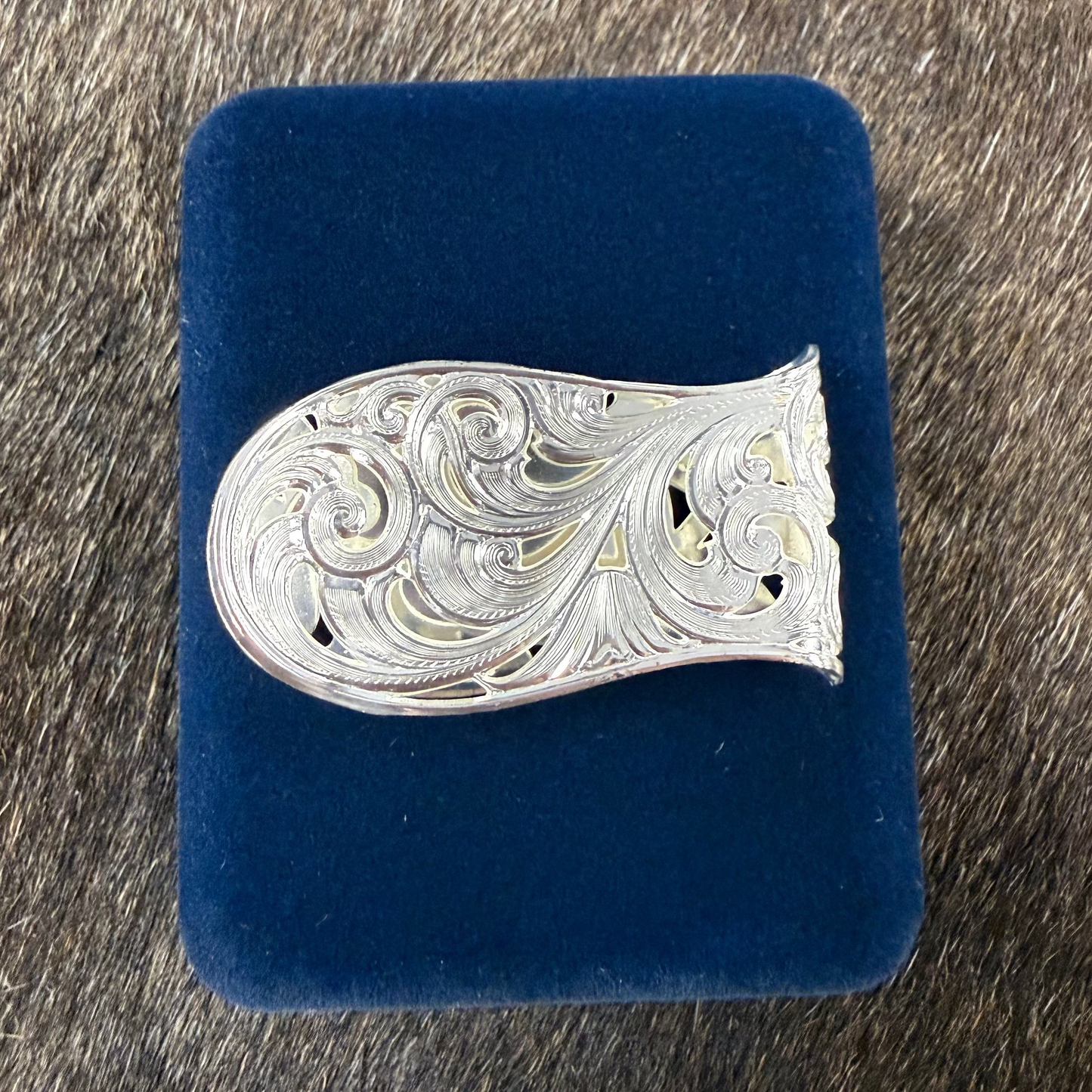 Montana Silversmith Team Roping Money Clip