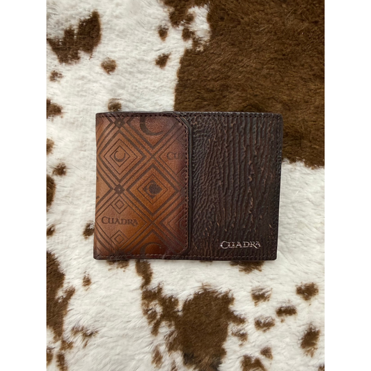 Cuadra Shark Tobacco Wallet