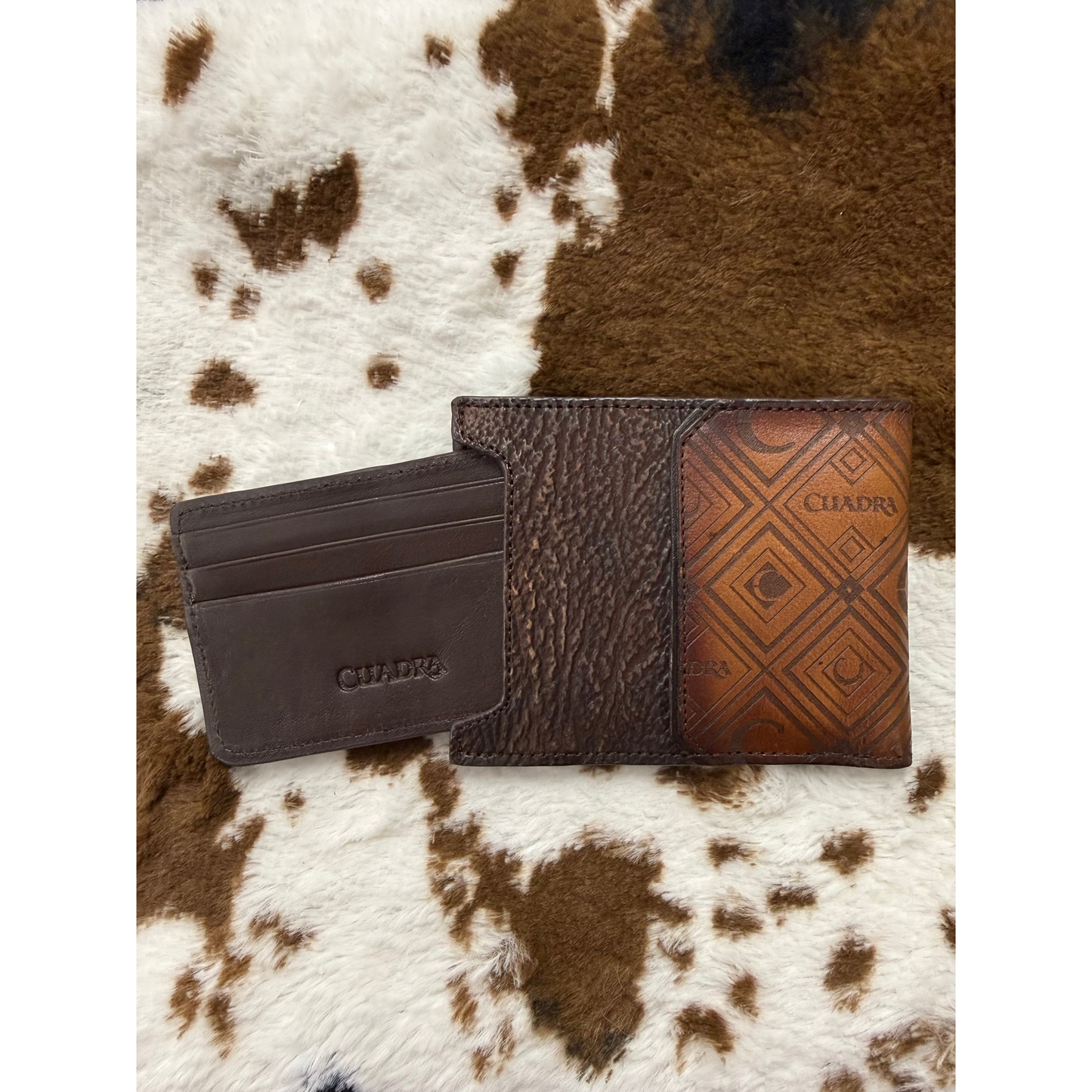 Cuadra Shark Tobacco Wallet