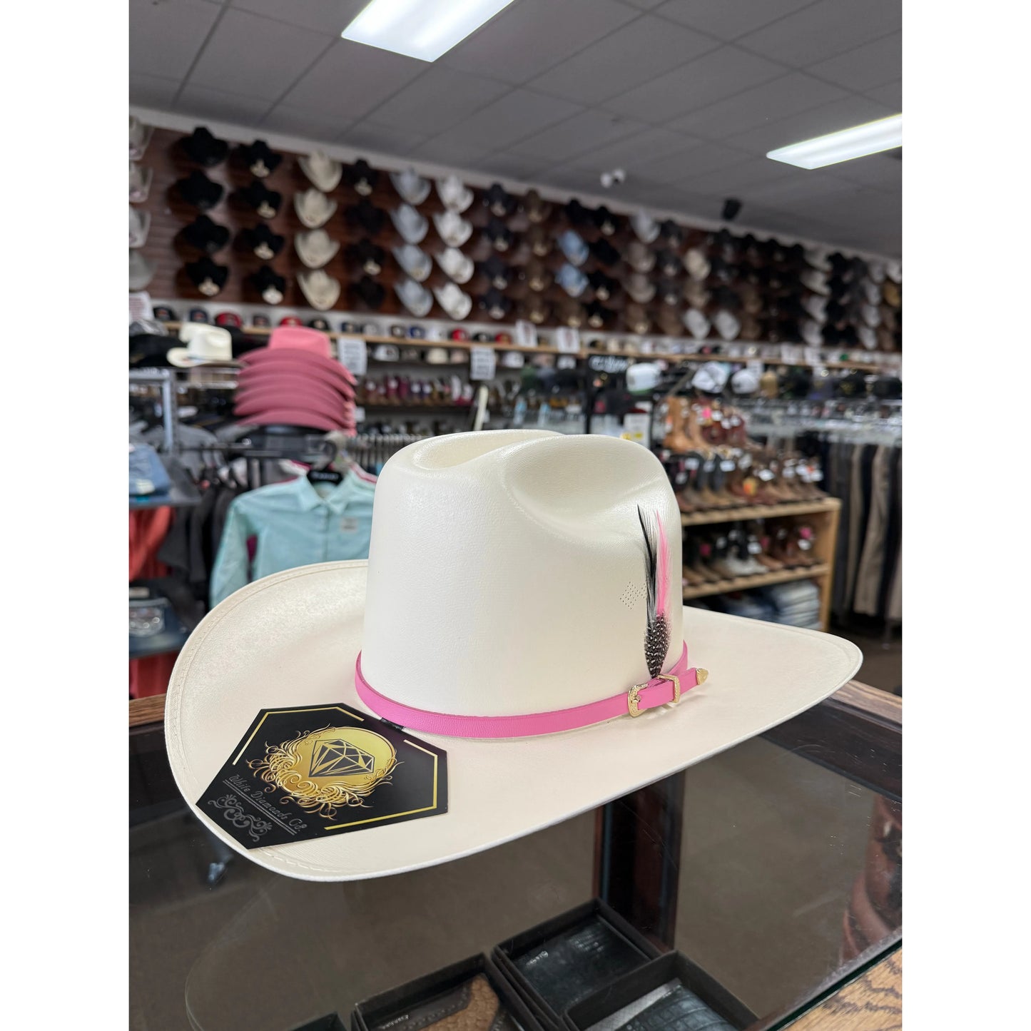 White Diamond 1000X Guadalupana Pink